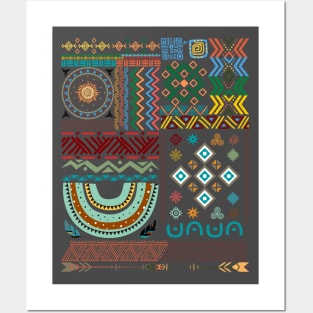 Tribal ethnic Posters and Art